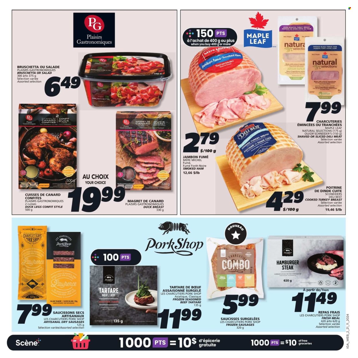 IGA flyer - November 21, 2024 - November 27, 2024. Page 15