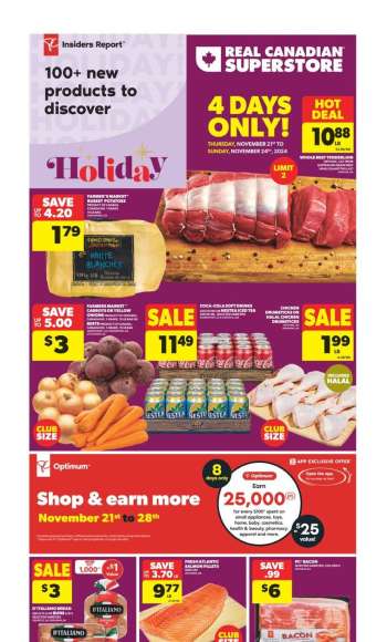 Real Canadian Superstore Flyer - November 21, 2024 - November 27, 2024.