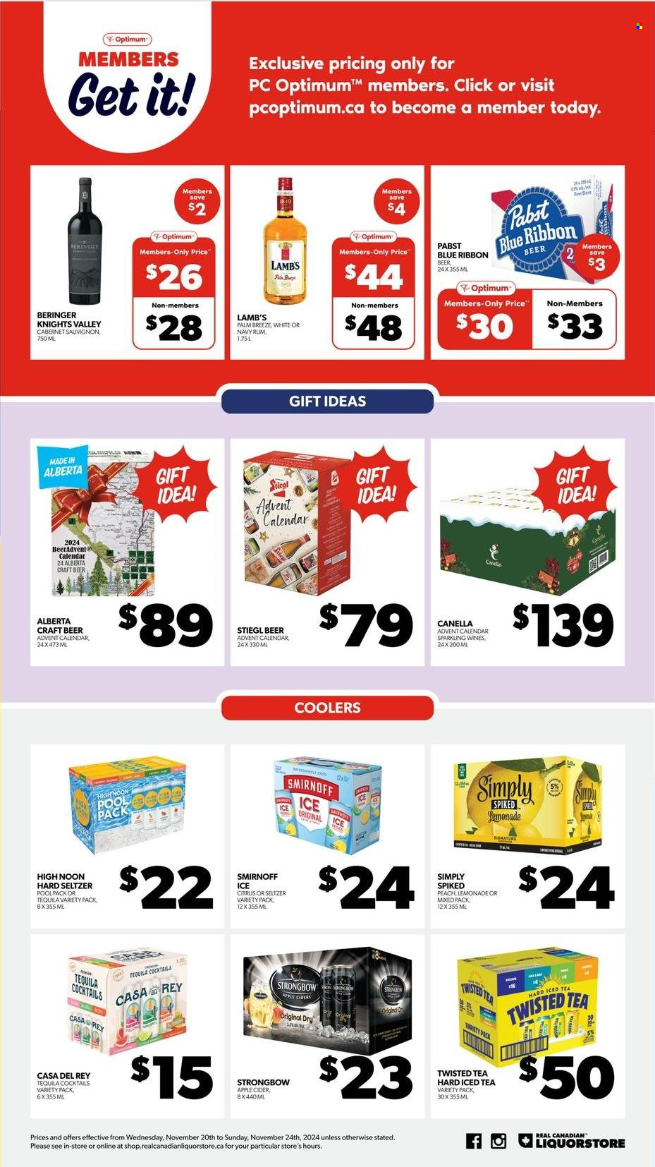 Real Canadian Liquorstore flyer - November 20, 2024 - November 24, 2024. Page 2