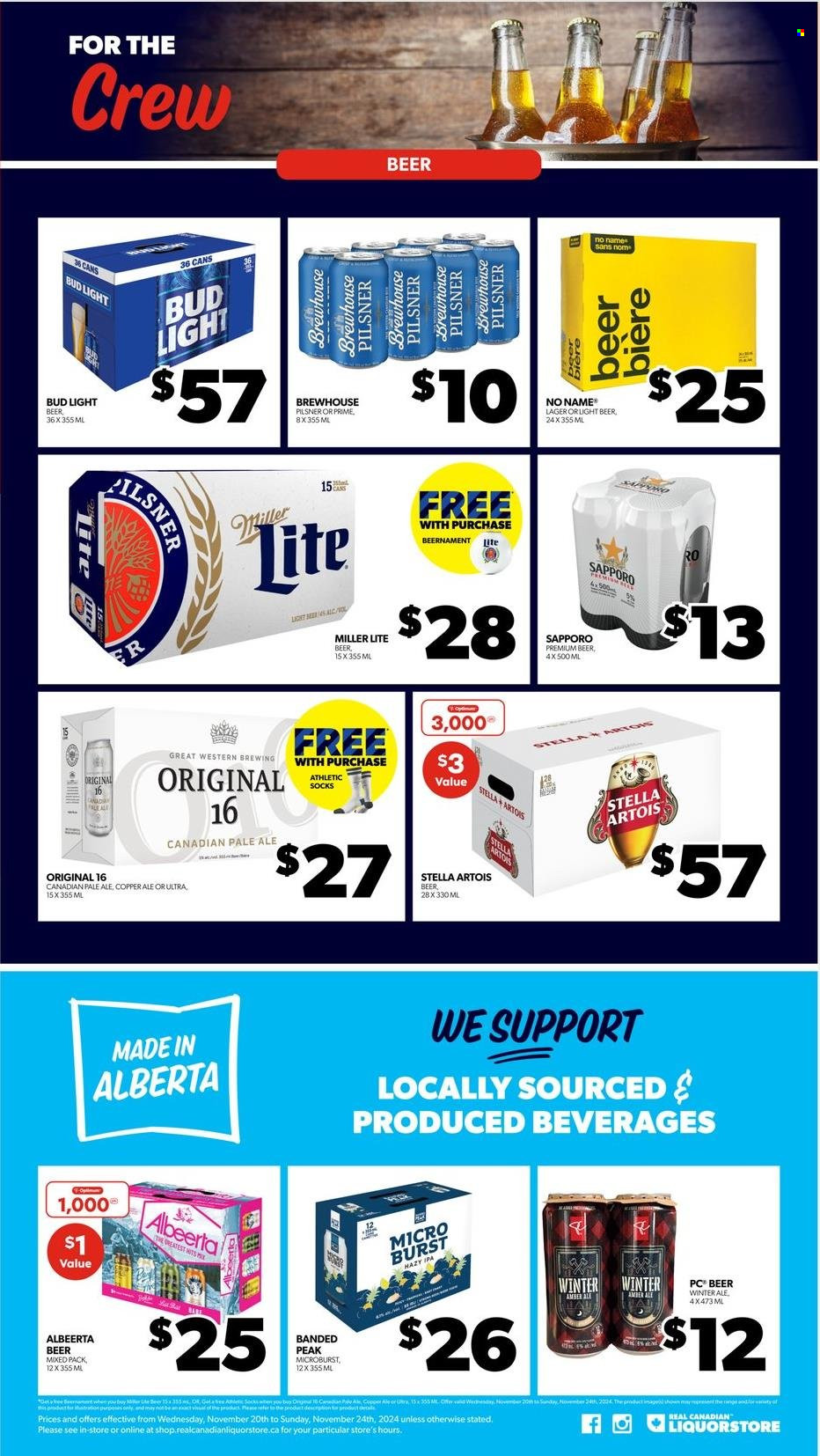 Real Canadian Liquorstore flyer - November 20, 2024 - November 24, 2024. Page 3