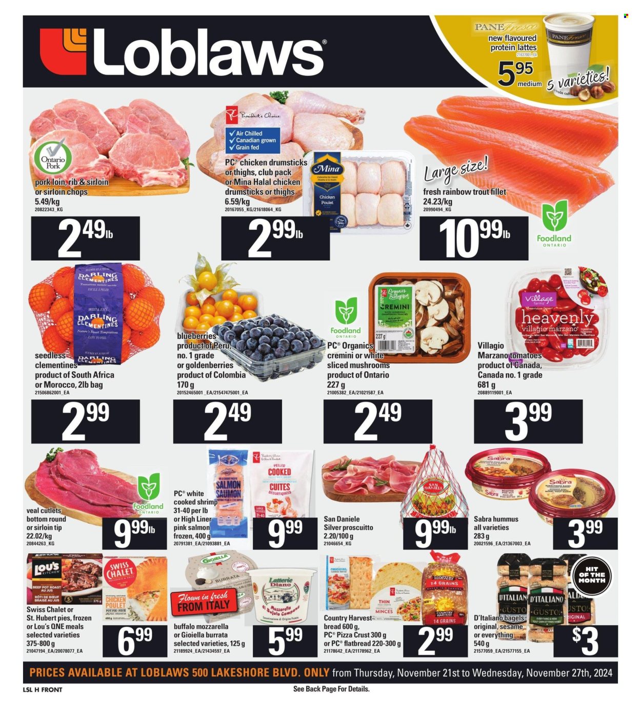 Loblaws flyer - November 21, 2024 - November 27, 2024. Page 1