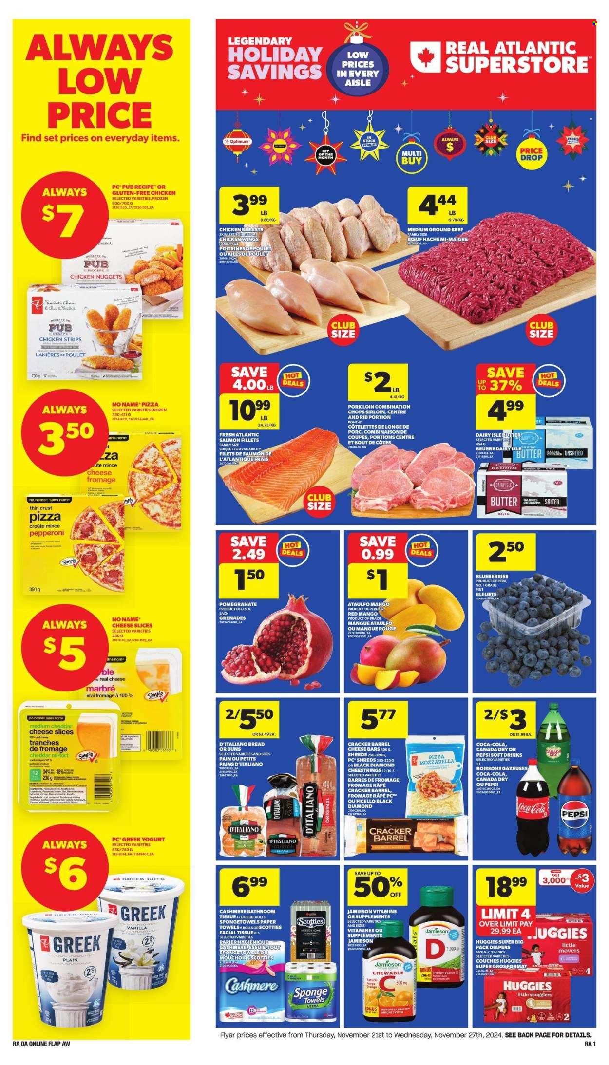 Atlantic Superstore flyer - November 21, 2024 - November 27, 2024. Page 1