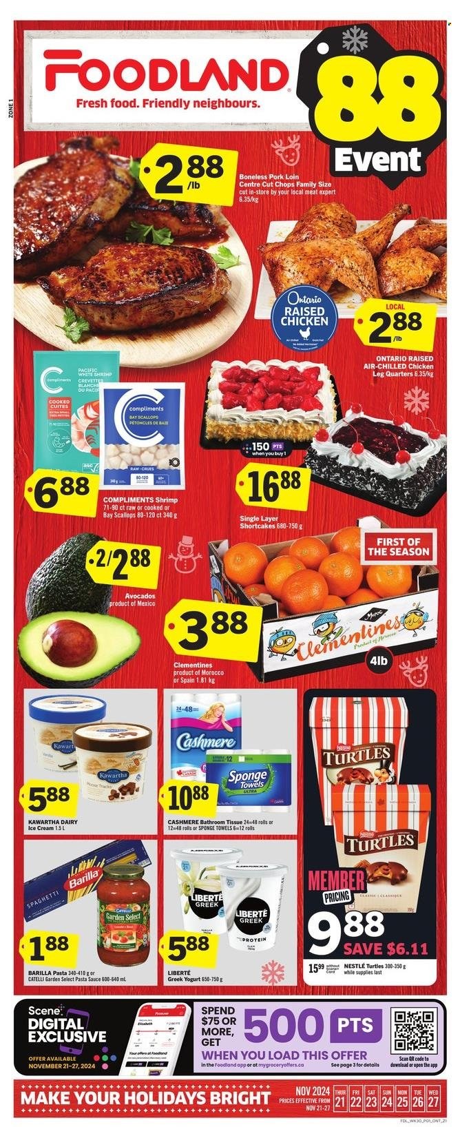 Foodland flyer - November 21, 2024 - November 27, 2024. Page 1