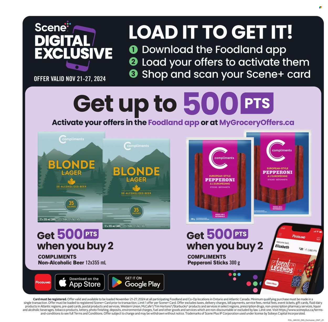 Foodland flyer - November 21, 2024 - November 27, 2024. Page 12