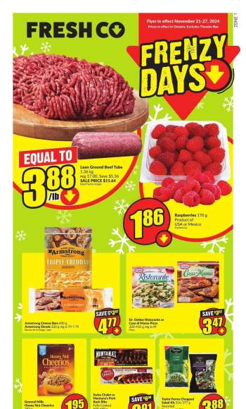 FreshCo. Flyer - November 21, 2024 - November 27, 2024.