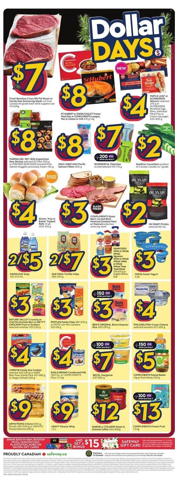 Circulaire Safeway - 21 Novembre 2024 - 27 Novembre 2024. Page 2