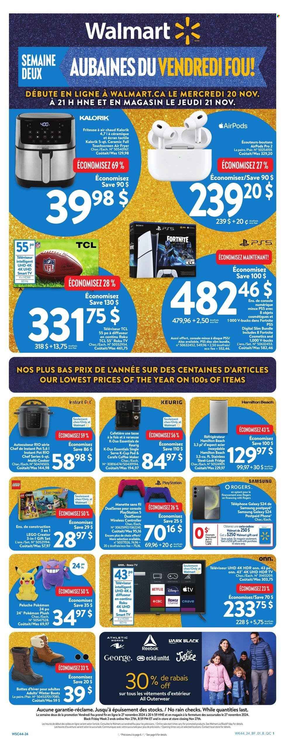 Walmart flyer - November 20, 2024 - November 27, 2024. Page 1