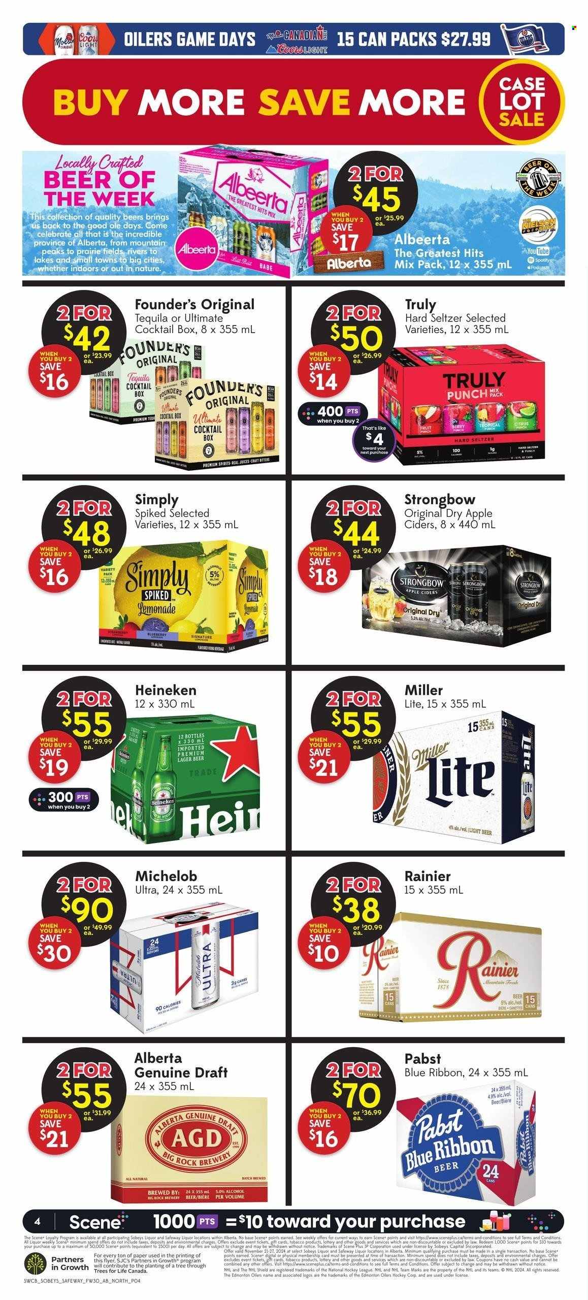 Sobeys Liquor flyer - November 21, 2024 - November 27, 2024. Page 3