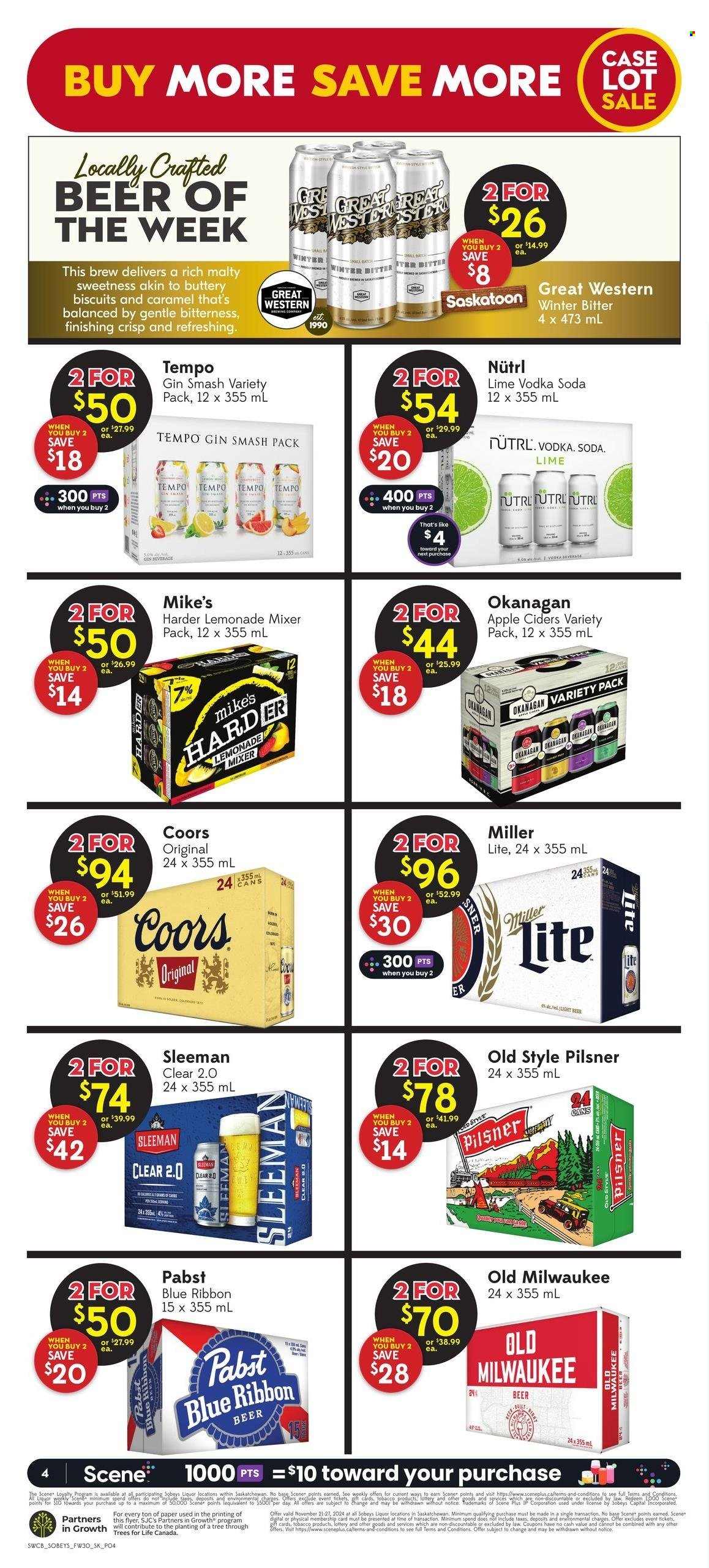 Sobeys Liquor flyer - November 21, 2024 - November 27, 2024. Page 3