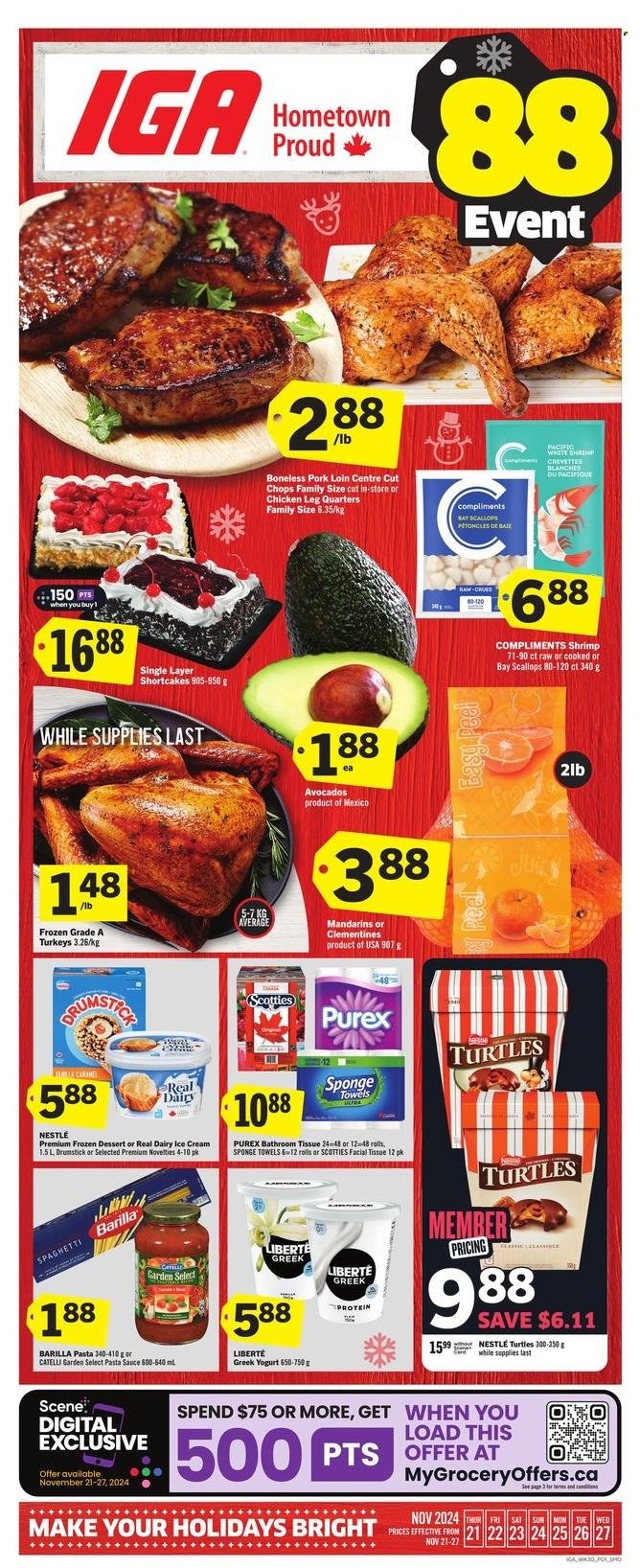 IGA flyer - November 21, 2024 - November 27, 2024. Page 1