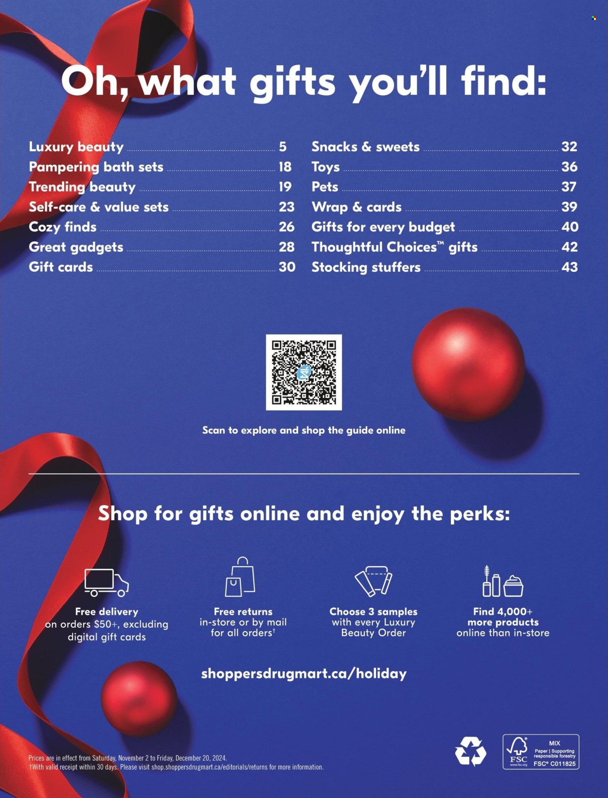 Shoppers Drug Mart flyer - November 23, 2024 - December 20, 2024. Page 3