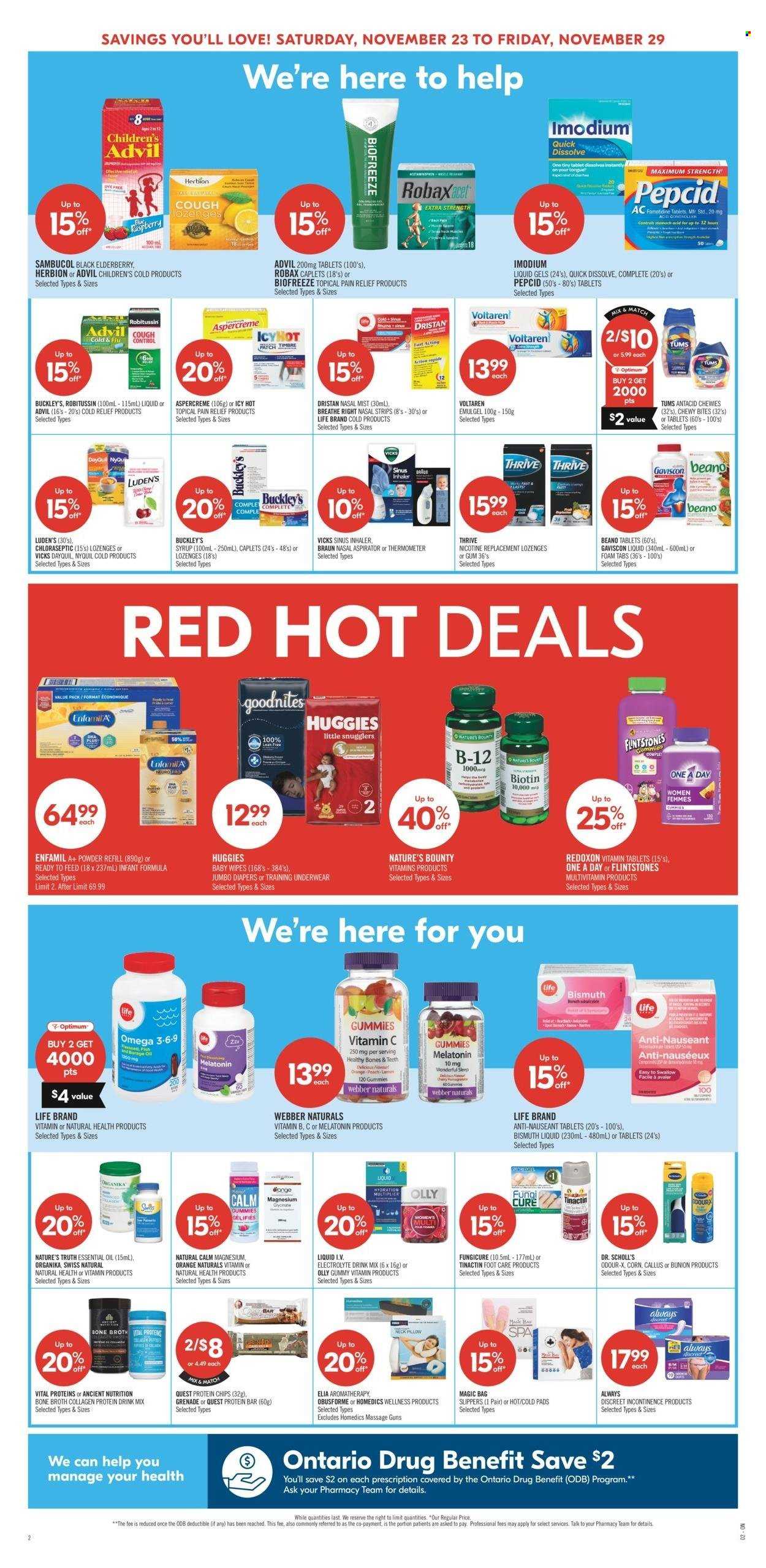 Shoppers Drug Mart flyer - November 23, 2024 - November 28, 2024. Page 5