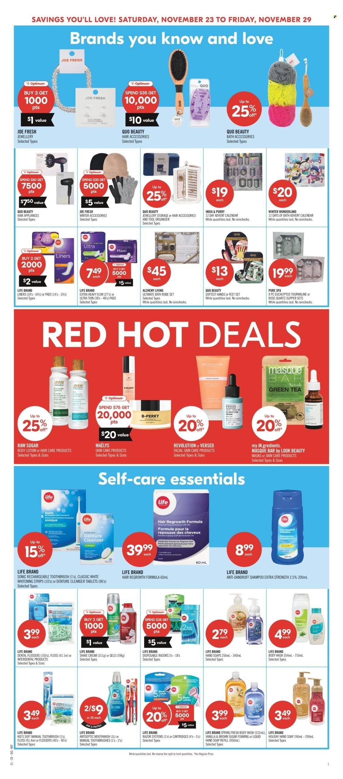 Shoppers Drug Mart flyer - November 23, 2024 - November 28, 2024. Page 17