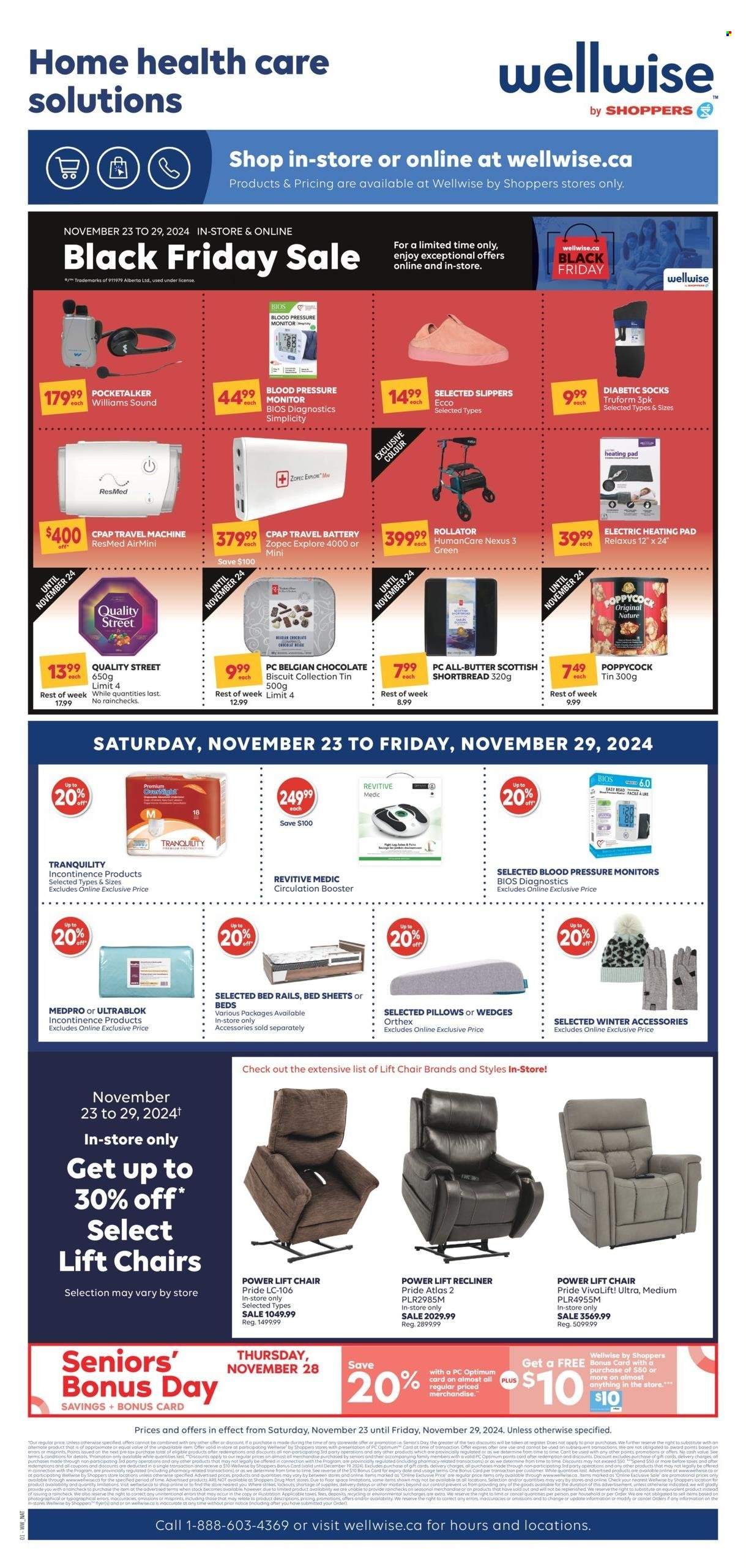 Shoppers Drug Mart flyer - November 23, 2024 - November 28, 2024. Page 23