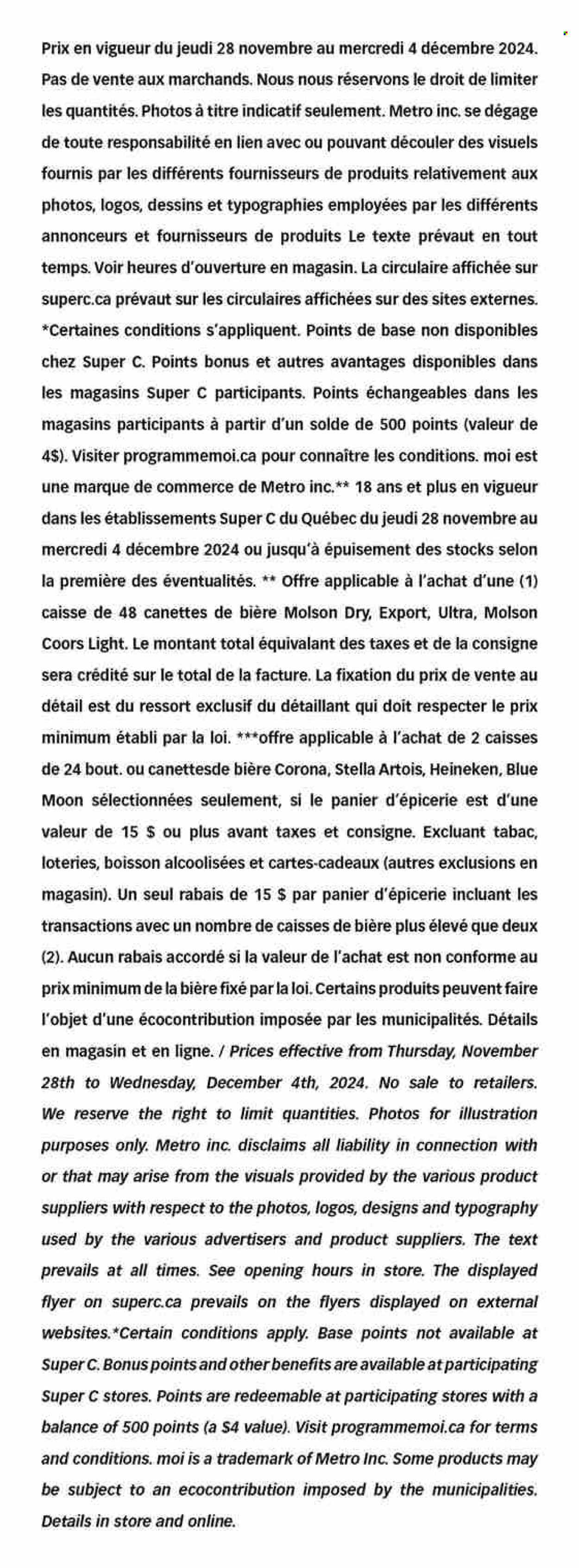 Super C flyer - November 28, 2024 - December 04, 2024. Page 16