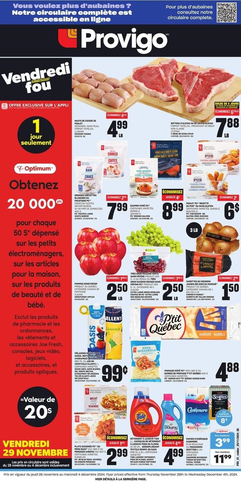 Circulaire Provigo - 28 Novembre 2024 - 04 Décembre 2024. Page 1
