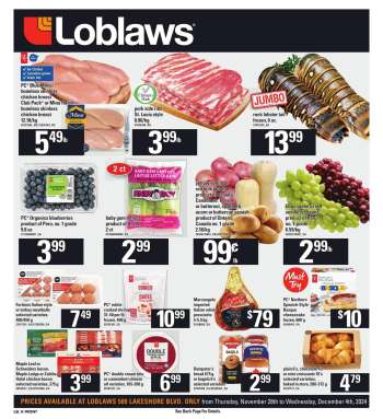 Loblaws Flyer - November 28, 2024 - December 04, 2024.