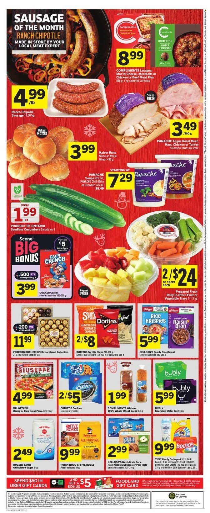 Foodland flyer - November 28, 2024 - December 04, 2024. Page 2