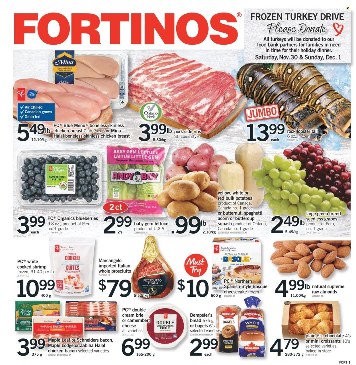 Fortinos flyer - November 28, 2024 - December 04, 2024. Page 1
