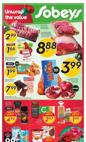 Sobeys Flyer - November 28, 2024 - December 04, 2024.