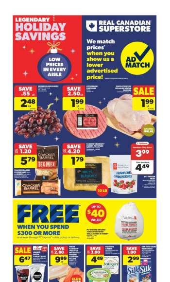 Real Canadian Superstore Flyer - December 05, 2024 - December 11, 2024.