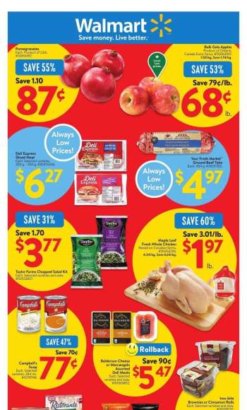 Circulaire Walmart - 05 Décembre 2024 - 11 Décembre 2024.