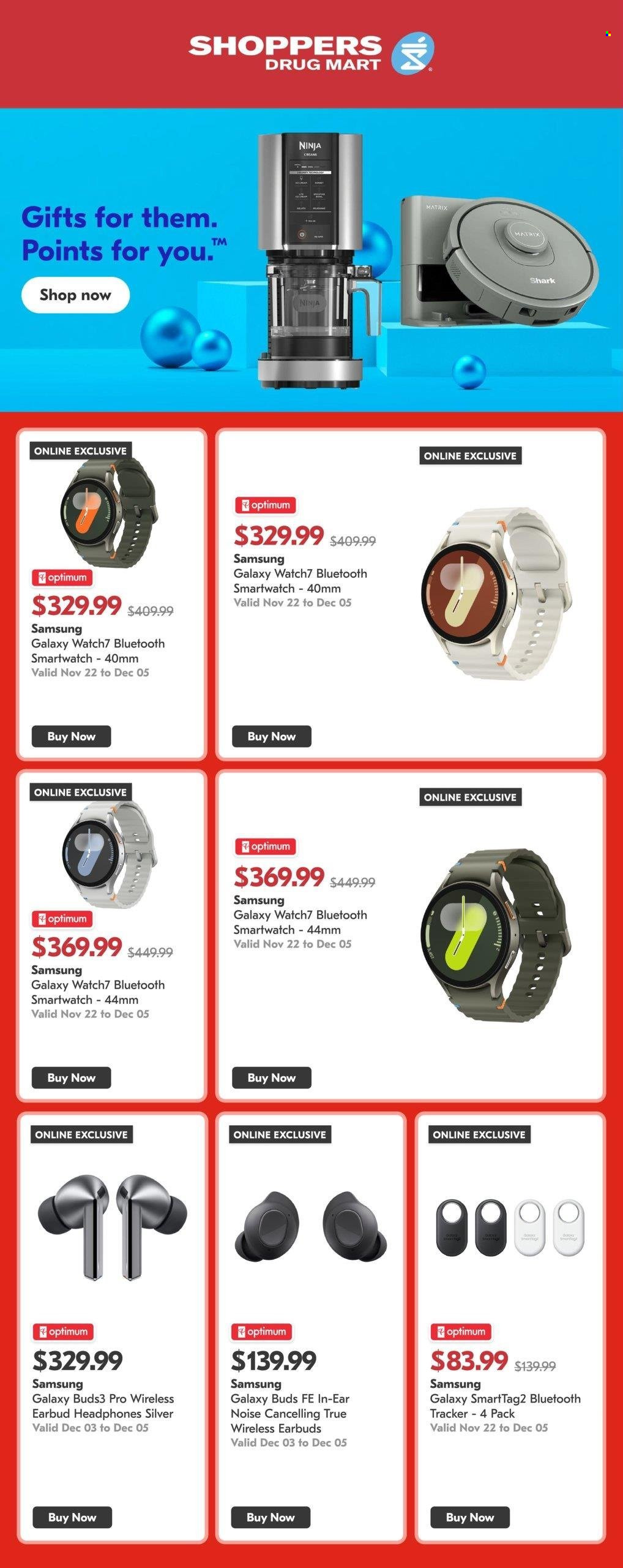 Shoppers Drug Mart flyer - November 29, 2024 - December 06, 2024. Page 1