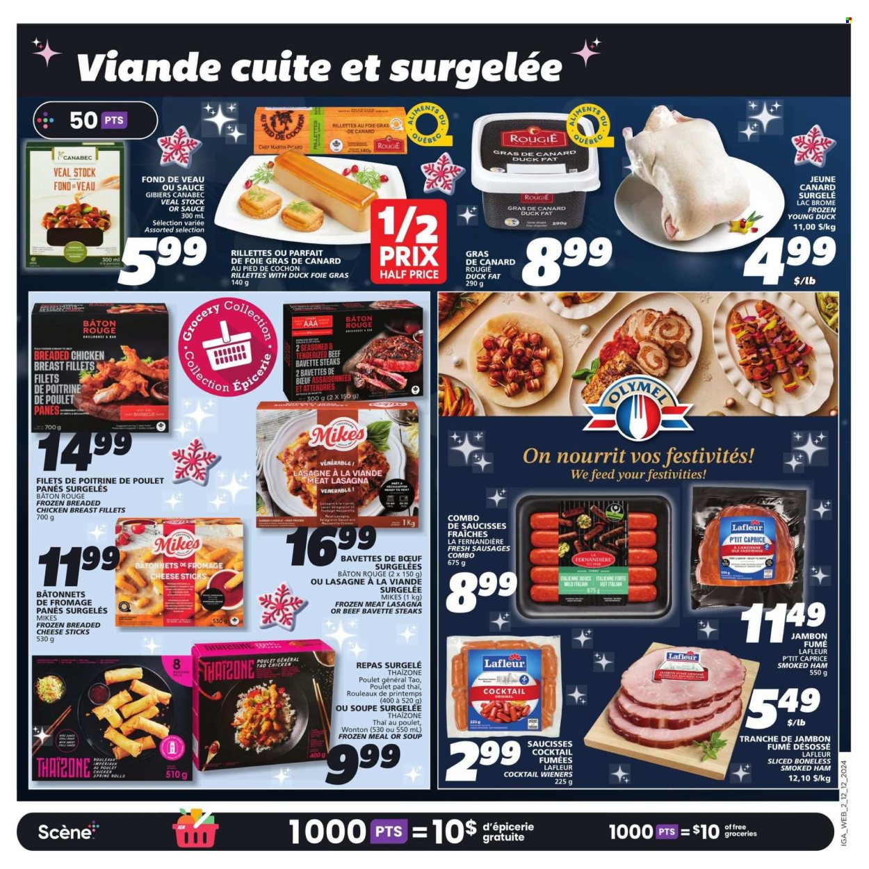 IGA flyer - December 12, 2024 - December 18, 2024. Page 15