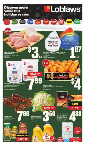 Circulaire Loblaws - 12 Décembre 2024 - 18 Décembre 2024.