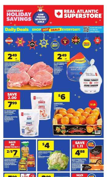 Atlantic Superstore Flyer - December 12, 2024 - December 18, 2024.