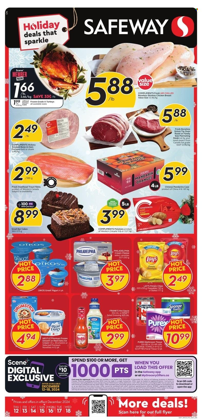 Safeway flyer - December 12, 2024 - December 18, 2024. Page 1