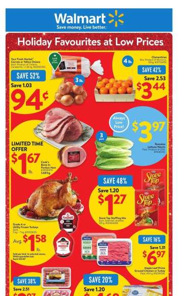 Walmart Flyer - December 12, 2024 - December 18, 2024.