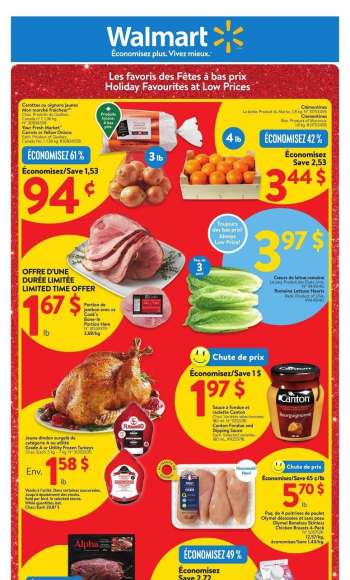 Walmart Flyer - December 12, 2024 - December 18, 2024.