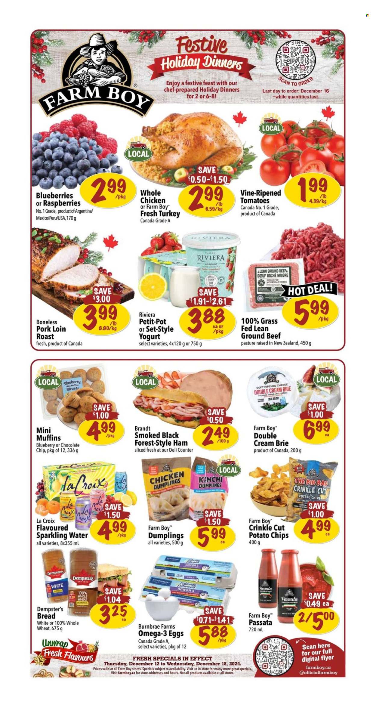 Farm Boy flyer - December 12, 2024 - December 18, 2024. Page 1