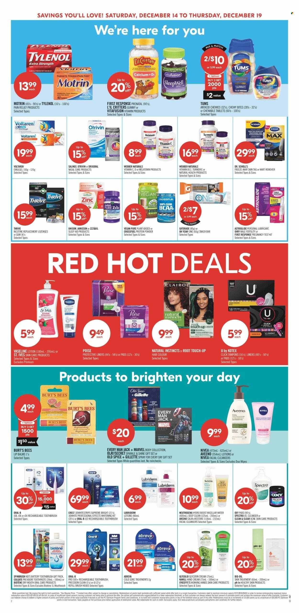 Shoppers Drug Mart flyer - December 14, 2024 - December 19, 2024. Page 14