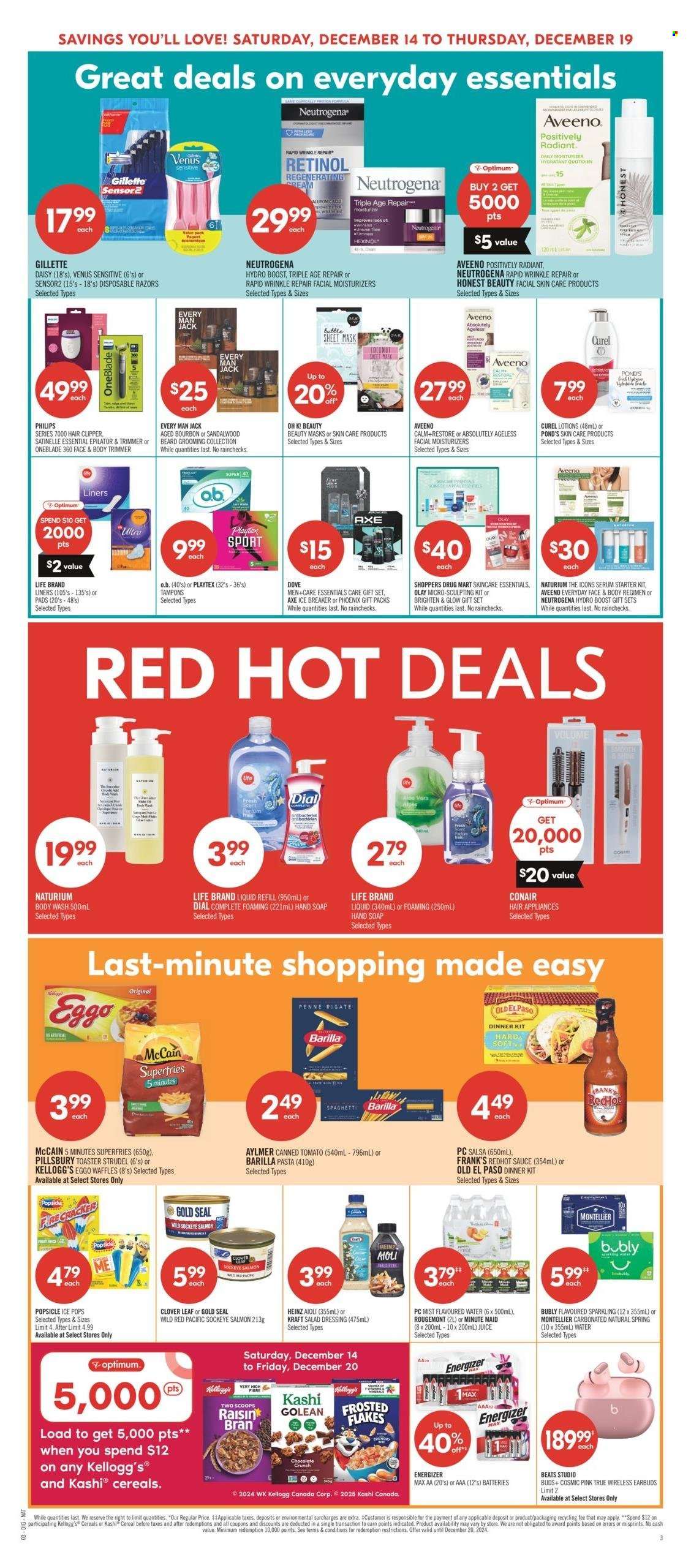 Shoppers Drug Mart flyer - December 14, 2024 - December 19, 2024. Page 19