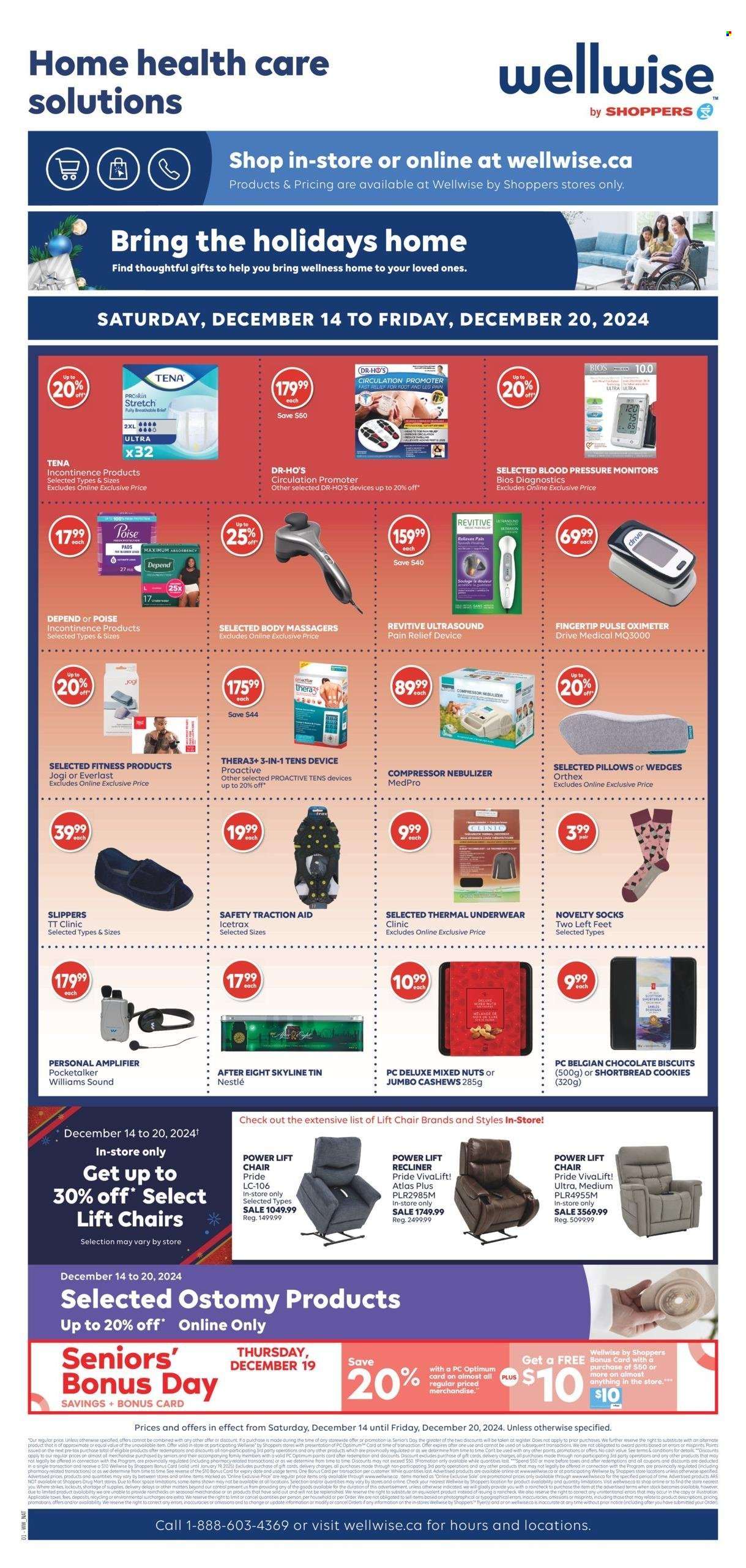 Shoppers Drug Mart flyer - December 14, 2024 - December 19, 2024. Page 22