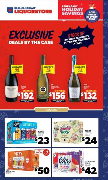 Real Canadian Liquorstore Flyer - December 11, 2024 - December 15, 2024.