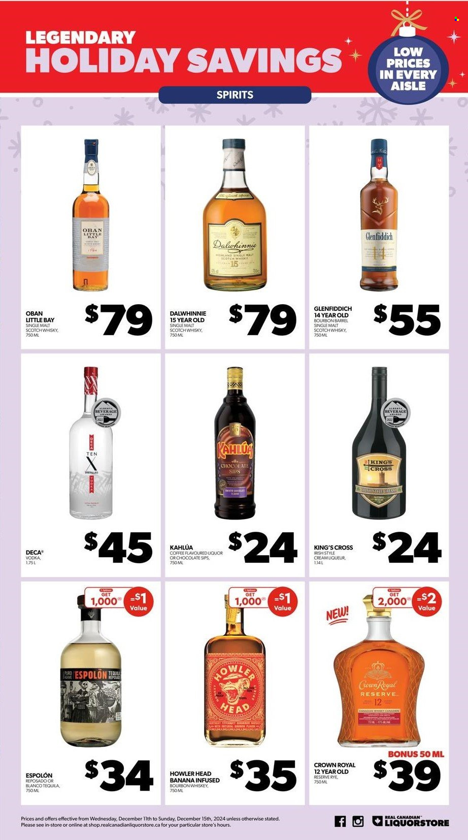 Real Canadian Liquorstore flyer - December 11, 2024 - December 15, 2024. Page 5