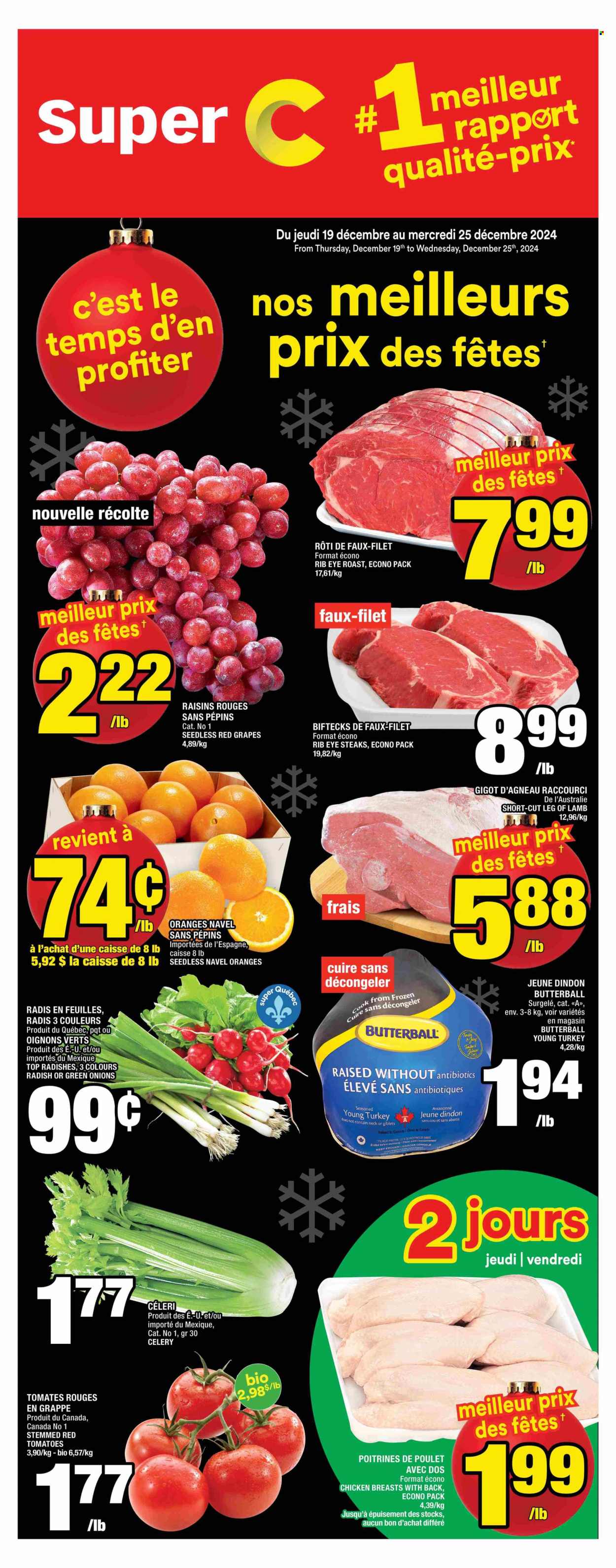 Super C flyer - December 19, 2024 - December 25, 2024. Page 1
