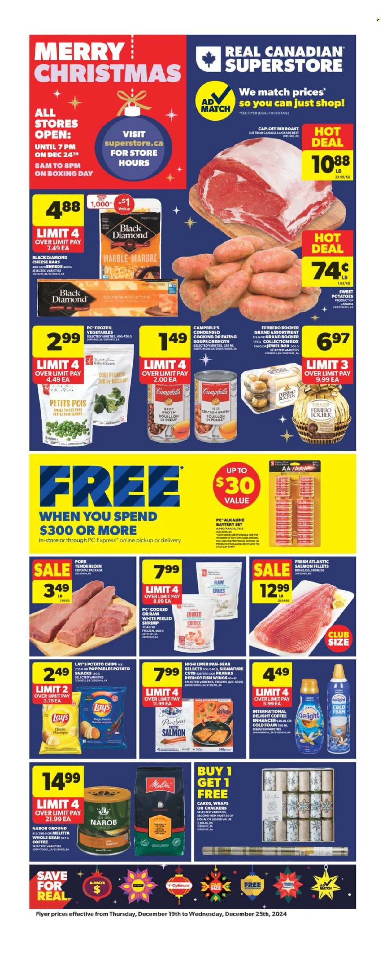 Real Canadian Superstore flyer - December 19, 2024 - December 25, 2024. Page 1