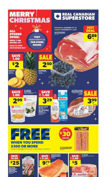 Real Canadian Superstore Flyer - December 19, 2024 - December 25, 2024.