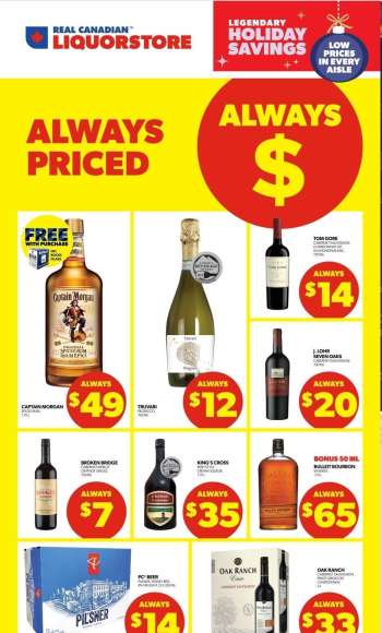 Real Canadian Liquorstore Flyer - December 18, 2024 - December 24, 2024.