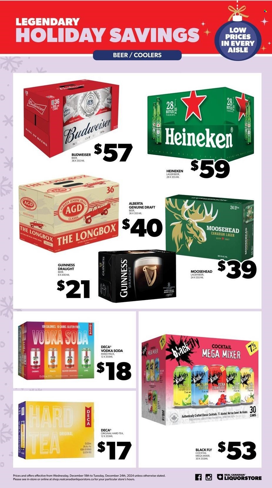 Real Canadian Liquorstore flyer - December 18, 2024 - December 24, 2024. Page 4