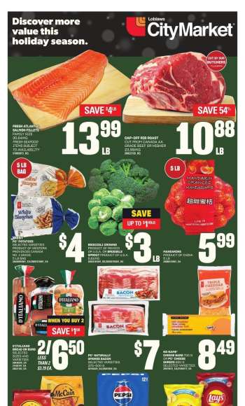 Loblaws Flyer - December 19, 2024 - December 25, 2024.
