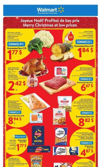Circulaire Walmart - 19 Décembre 2024 - 25 Décembre 2024.