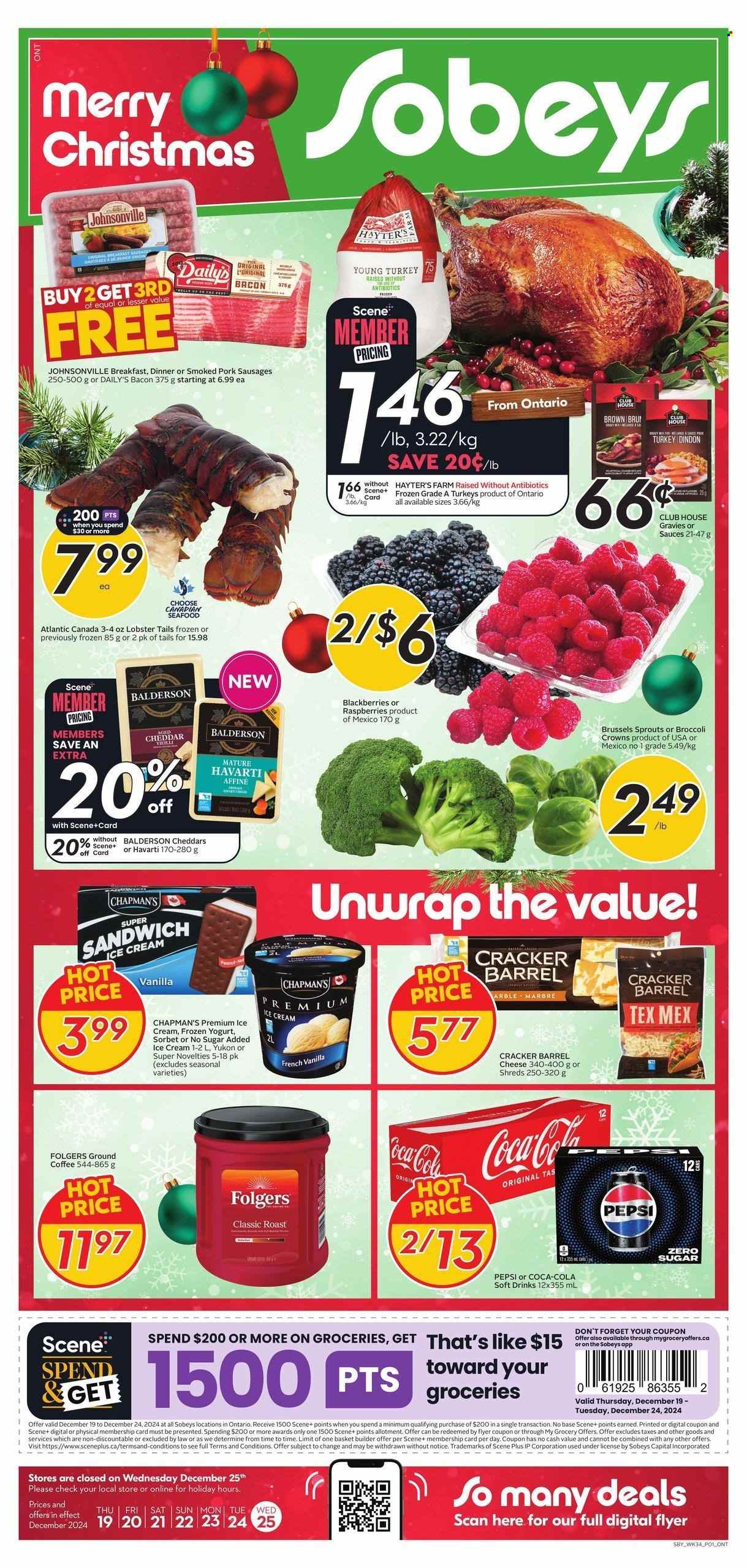 Sobeys flyer - December 19, 2024 - December 25, 2024. Page 1