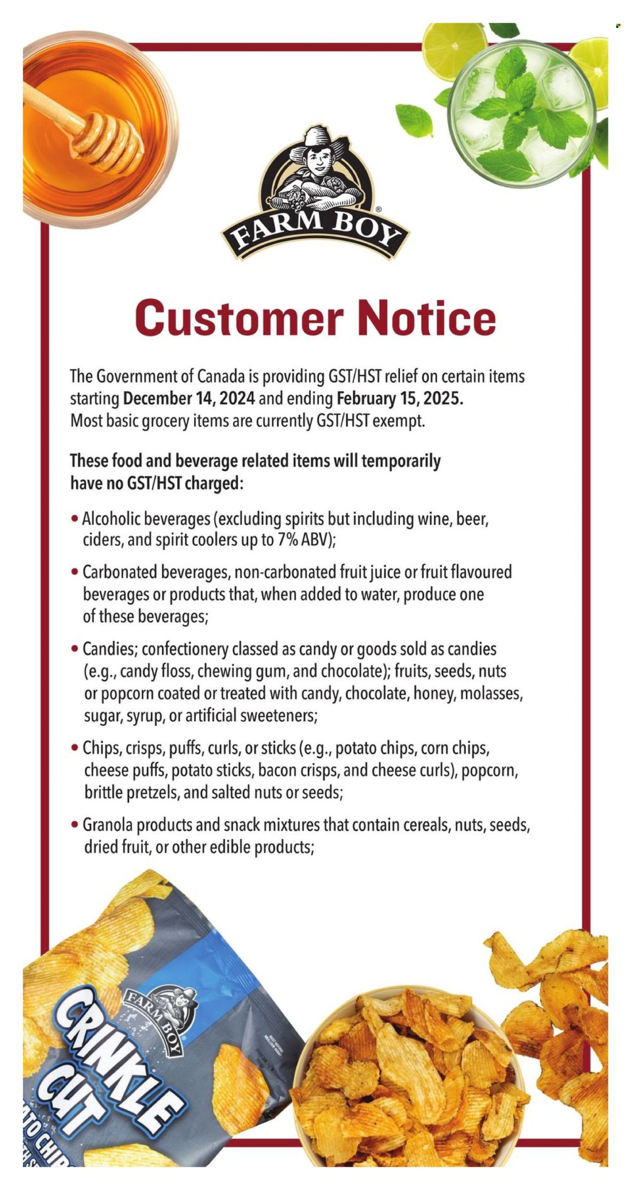 Farm Boy flyer - December 19, 2024 - December 24, 2024. Page 15