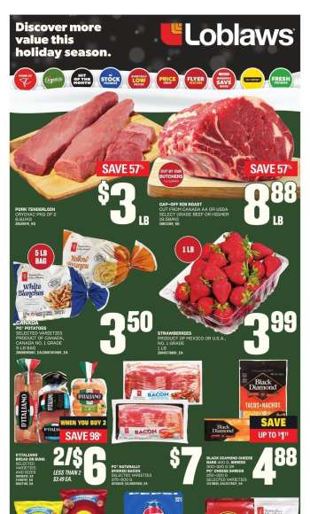 Loblaws Flyer - December 19, 2024 - December 25, 2024.