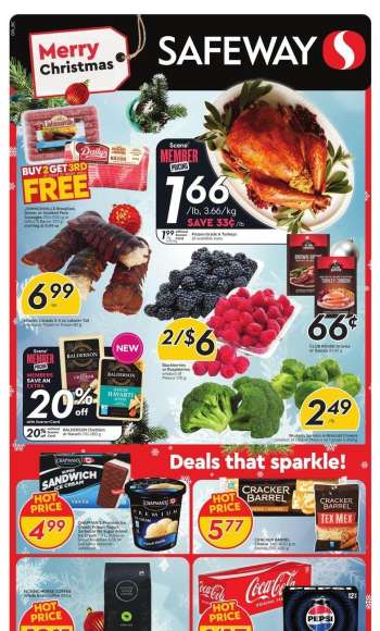 Safeway Flyer - December 19, 2024 - December 25, 2024.